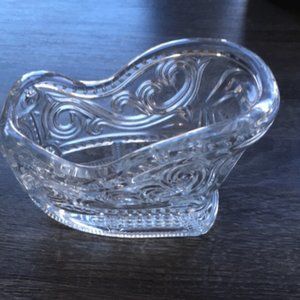 Sleigh Christmas candy dish
